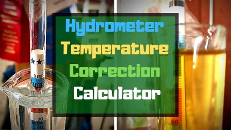 hydrometer calibration temperature